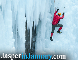 Jasper Ice Climbing During January