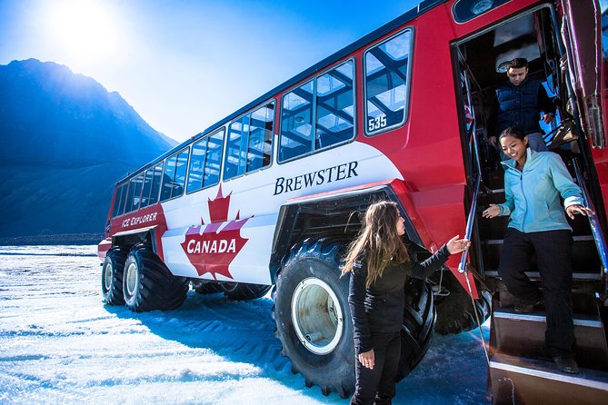 Jasper Columbia Icefields in January